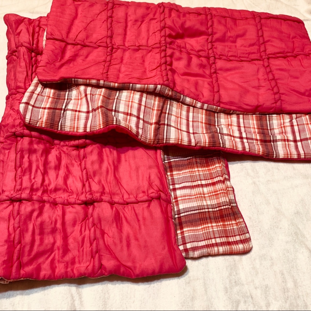 Studio D set of two pink standard sham 20”x26”